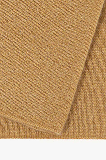 Scaldacollo Unisex in Puro Cashmere Cammello