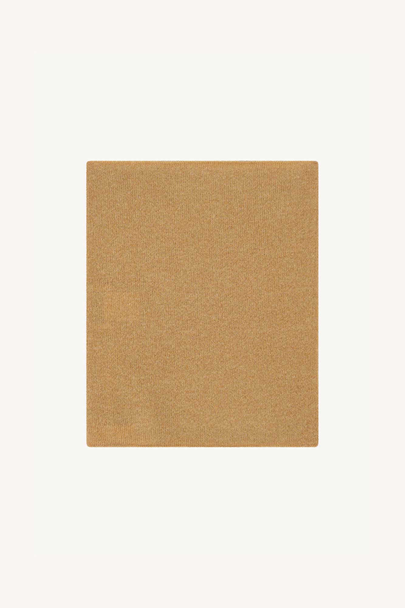 Scaldacollo Unisex in Puro Cashmere Cammello