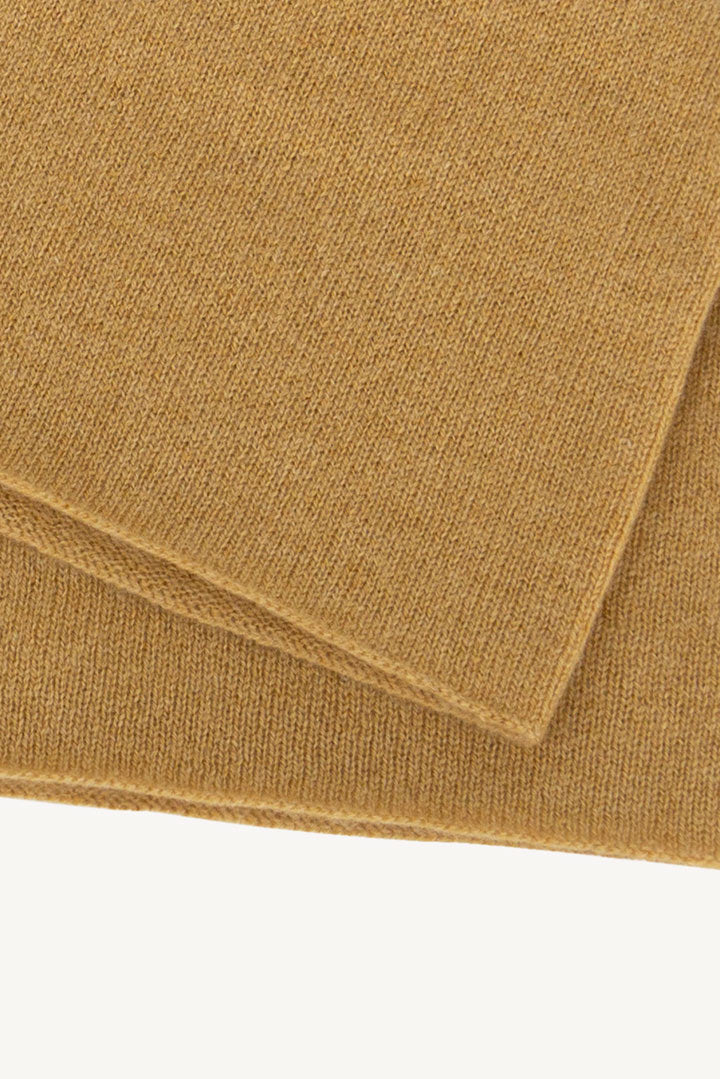 Scaldacollo Unisex in Puro Cashmere Cammello