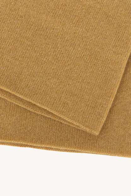 Scaldacollo Unisex in Puro Cashmere Cammello