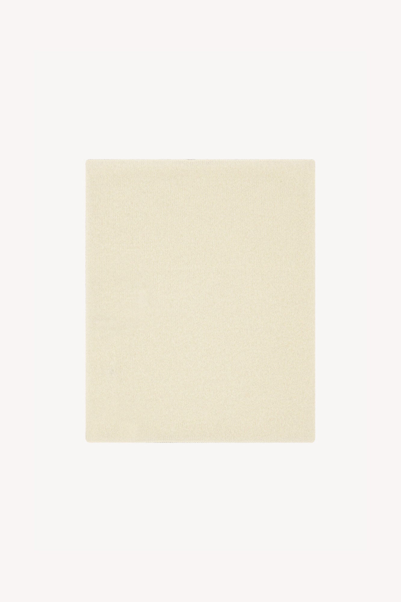 Scaldacollo Unisex in Puro Cashmere Latte