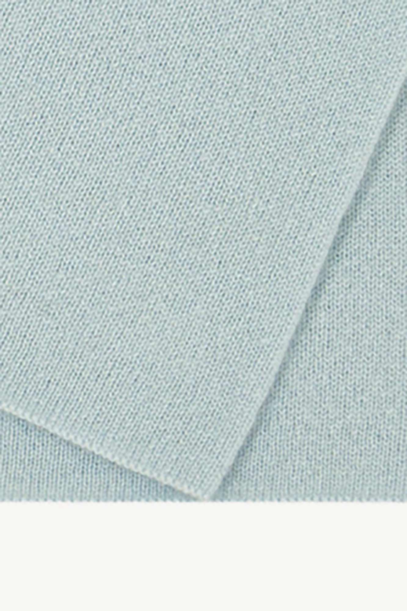 Scaldacollo Unisex in Puro Cashmere Acquamarina