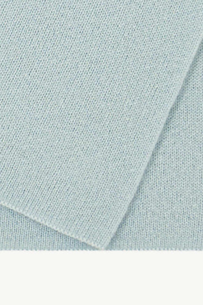 Scaldacollo Unisex in Puro Cashmere Acquamarina