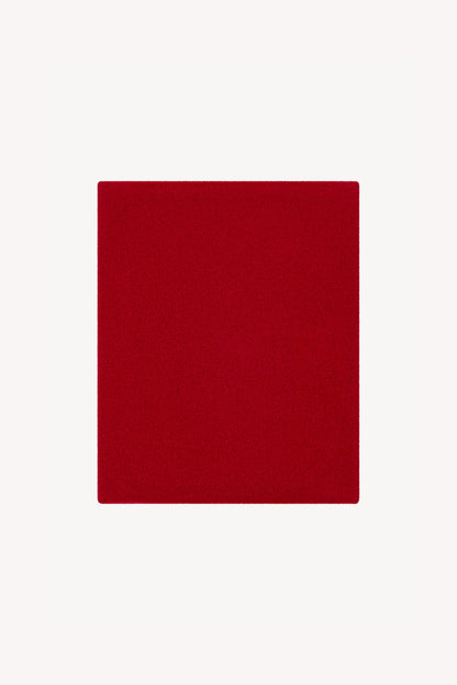 Scaldacollo Unisex in Puro Cashmere Rubino