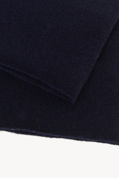 Scaldacollo Unisex in Puro Cashmere Notte