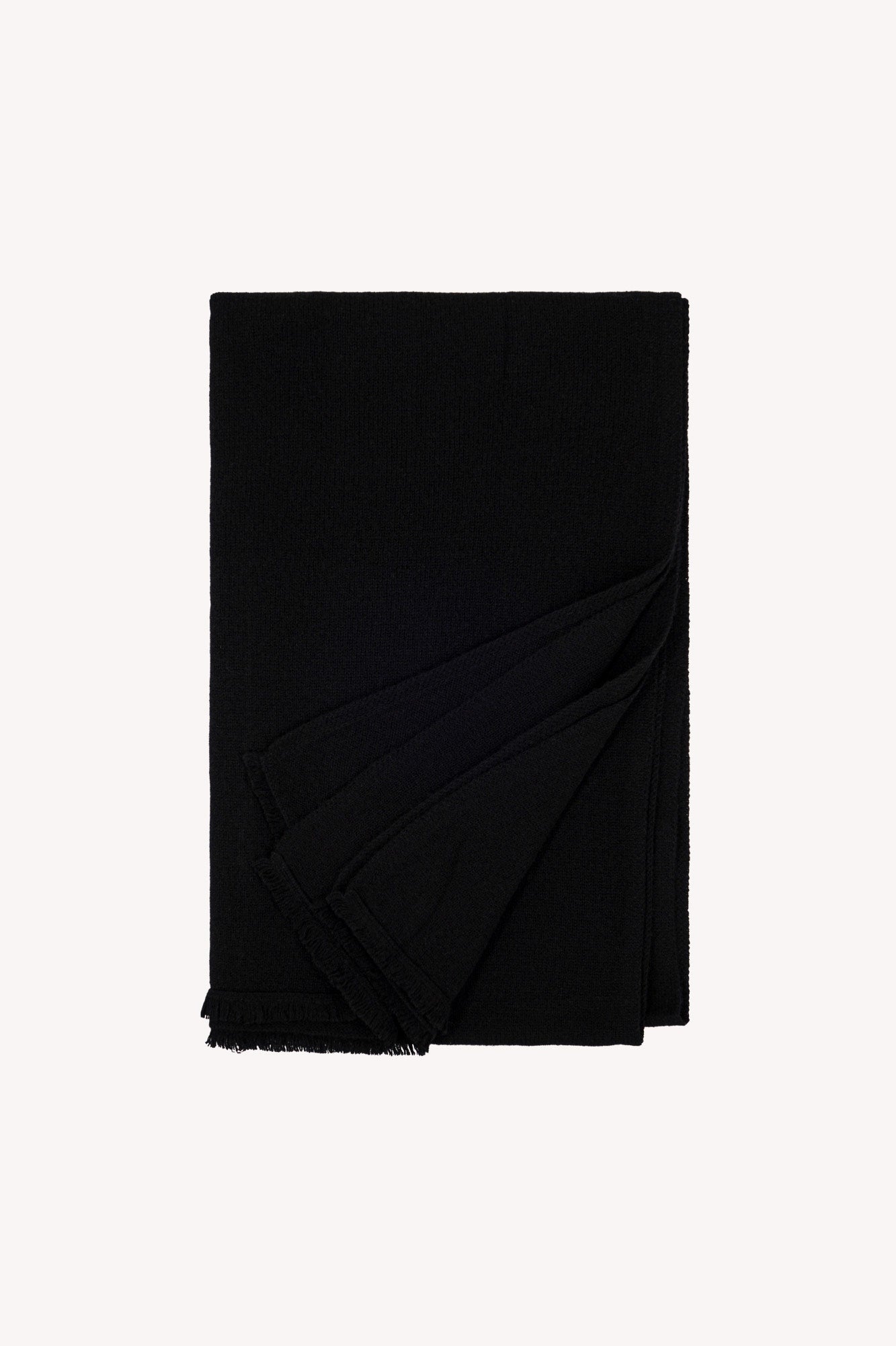 Stola Velo in Puro Cashmere Nero