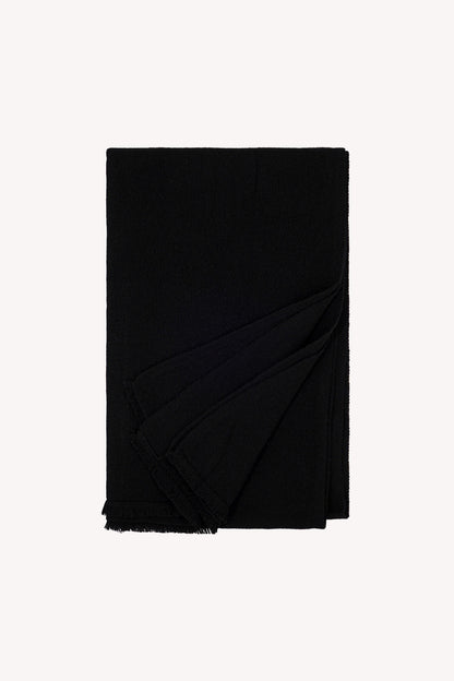 Stola Velo in Puro Cashmere Nero