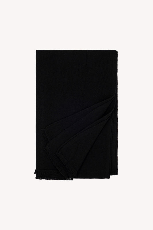 Stola Velo in Puro Cashmere Nero