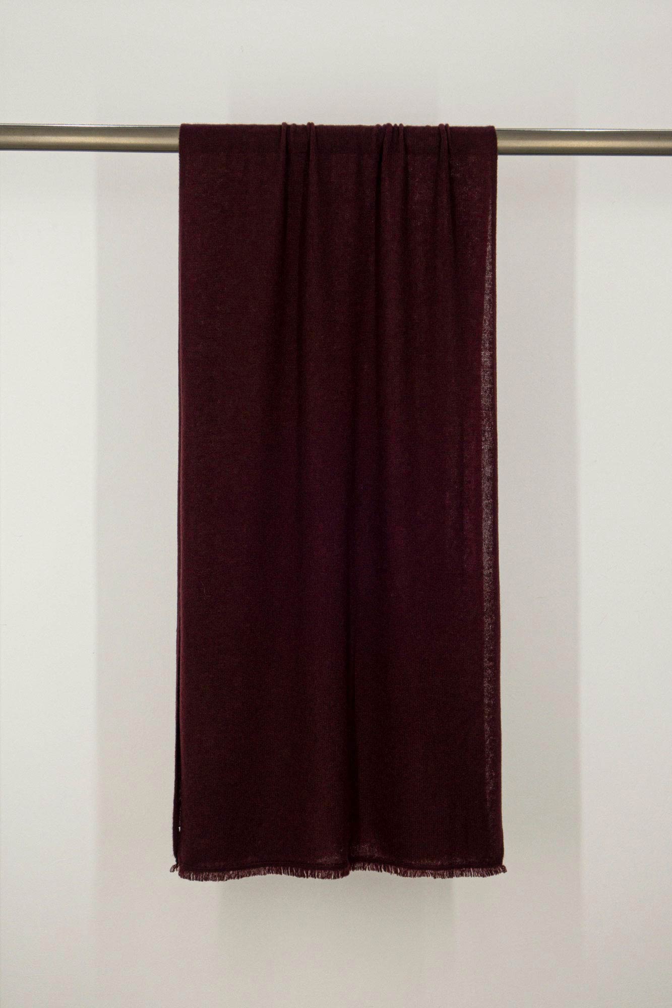 Stola Velo in Puro Cashmere Acero