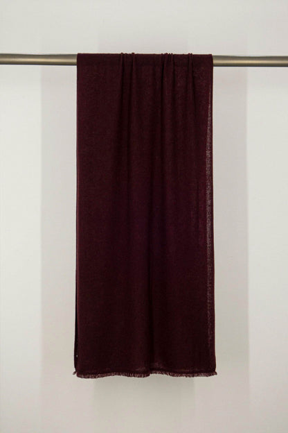 Stola Velo in Puro Cashmere Acero