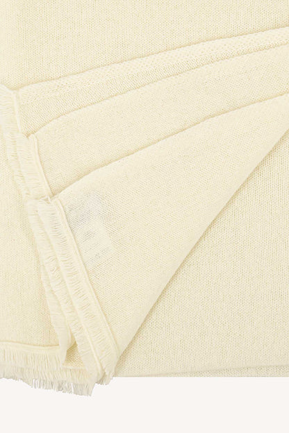 Stola Velo in Puro Cashmere Latte