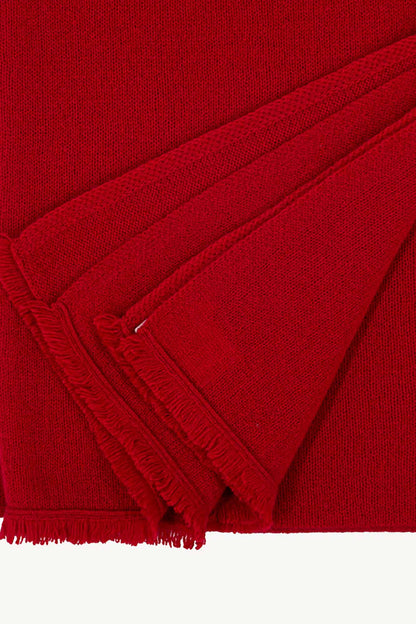 Stola Velo in Puro Cashmere Rubino