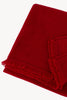 Ruby Red Pure Cashmere Featherweight Wrap Scarf