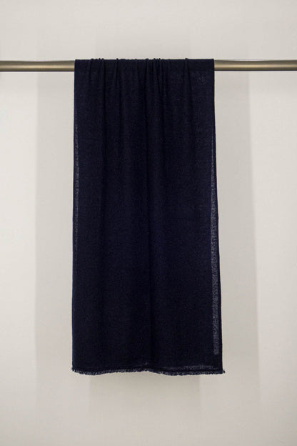 Stola Velo in Puro Cashmere Notte