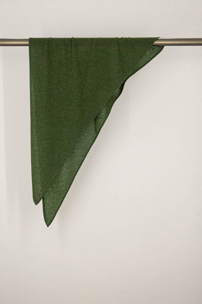 Sciarpa a Triangolo in Puro Cashmere Loden