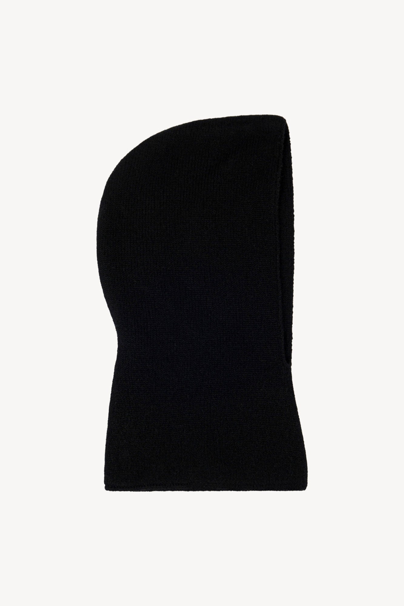 Scaldacollo con Cappuccio in Puro Cashmere Nero