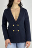 Blazer Doppio Petto Cotone - Cashmere