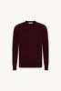 Maglia Girocollo in Puro Cashmere Acero