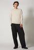 Maglia Girocollo in Puro Cashmere Avena