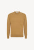 Maglia Girocollo in Puro Cashmere Cammello