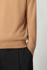 Maglia Girocollo in Puro Cashmere Cammello