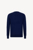 Maglia Girocollo in Puro Cashmere Ink Blue