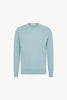 Maglia Girocollo in Puro Cashmere Acquamarina