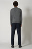 Maglia Girocollo in Puro Cashmere Flanella