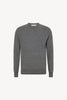 Maglia Girocollo in Puro Cashmere Silver