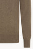 Maglia Girocollo in Puro Cashmere Dune