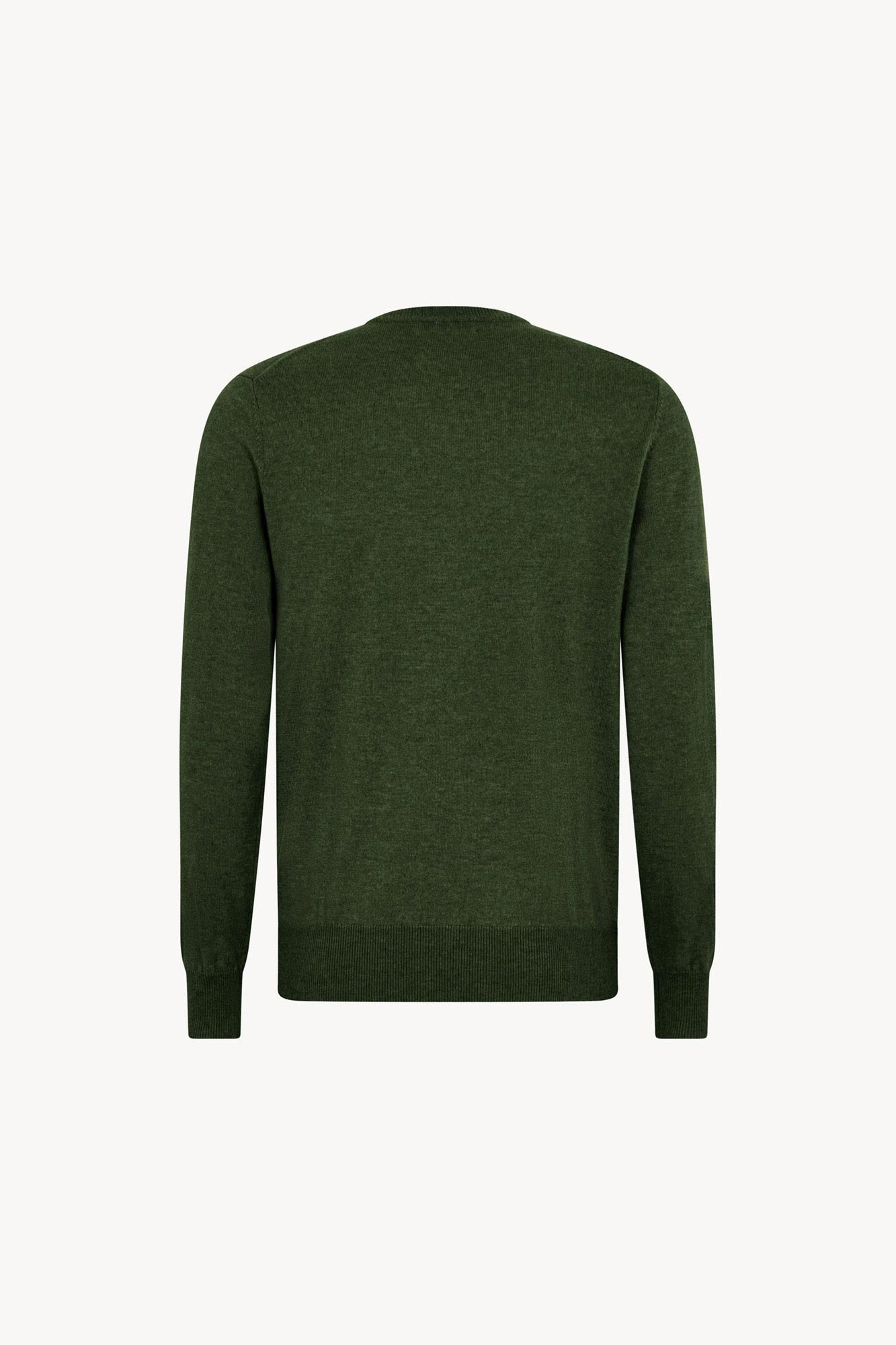 Maglia Scollo a V in Puro Cashmere Loden