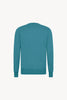 Maglia Scollo a V in Puro Cashmere Turchese