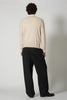 Maglia Scollo a V in Puro Cashmere Avena