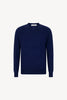 Maglia Scollo a V in Puro Cashmere Ink Blue