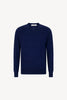 Maglia Scollo a V in Puro Cashmere Ink Blue