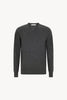 Maglia Scollo a V in Puro Cashmere Flanella