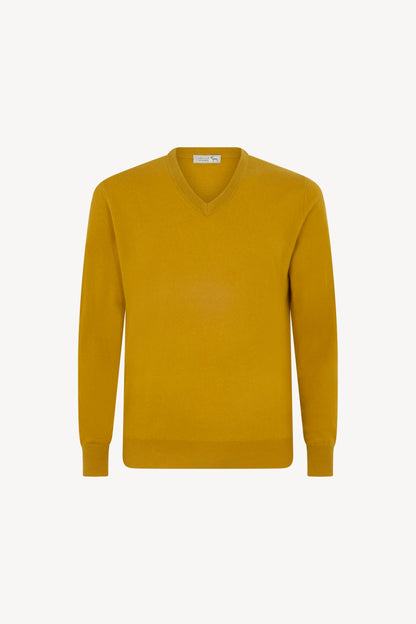 Pure Cashmere V-Neck Sweater