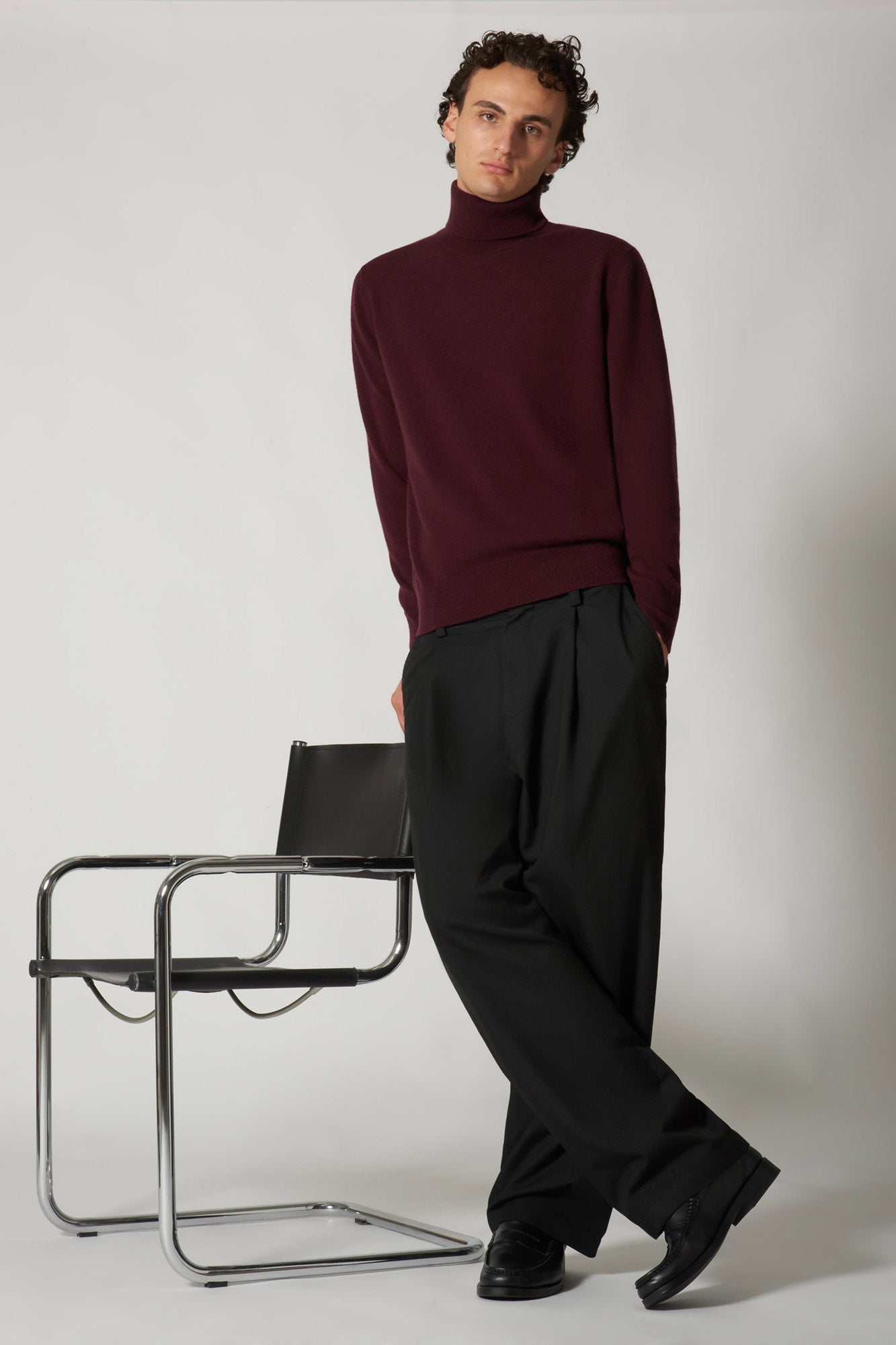 Dolcevita in Puro Cashmere Acero