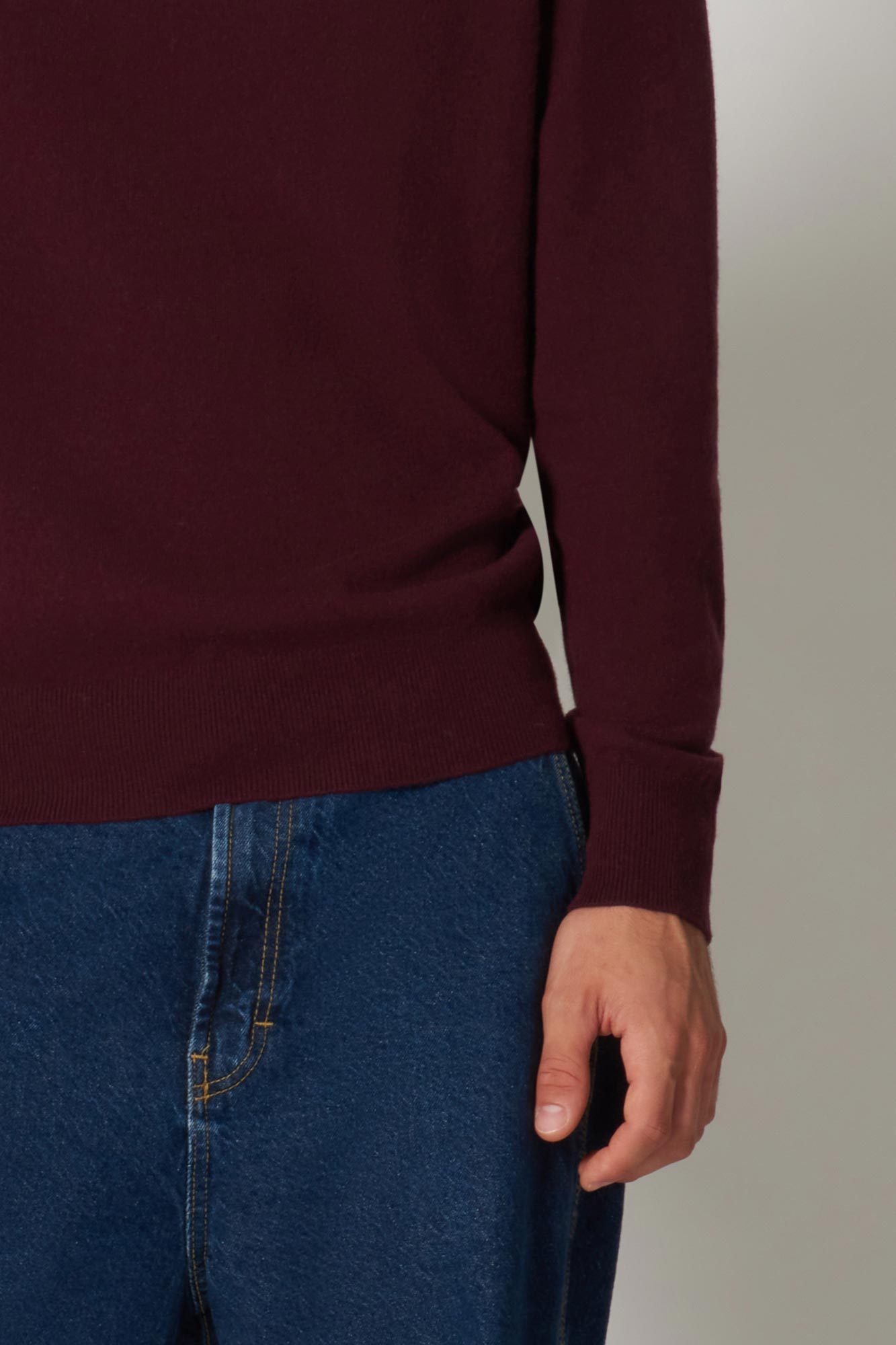 Dolcevita in Puro Cashmere Acero