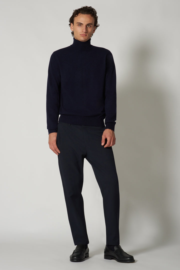Dolcevita in Puro Cashmere Navy