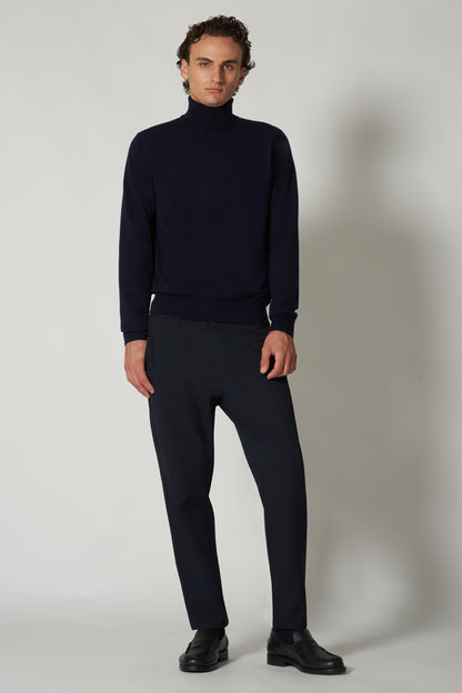 Dolcevita in Puro Cashmere Navy