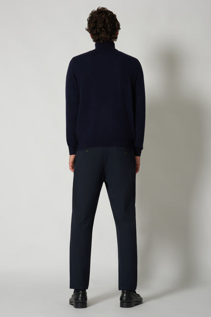 Dolcevita in Puro Cashmere Navy