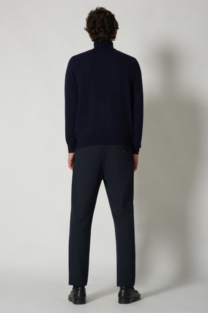 Dolcevita in Puro Cashmere Navy
