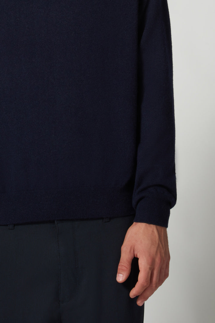 Dolcevita in Puro Cashmere Navy