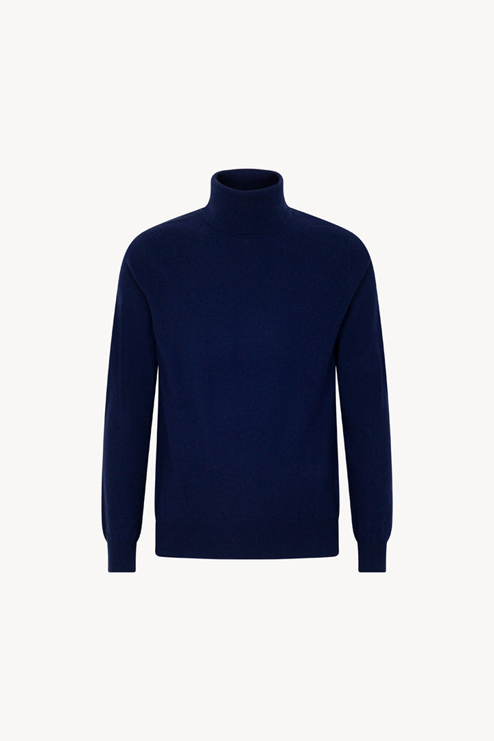 Dolcevita in Puro Cashmere Ink Blue