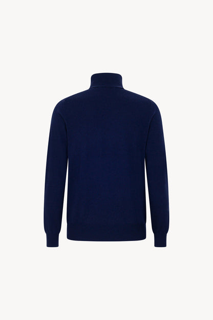 Dolcevita in Puro Cashmere Ink Blue