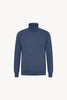 Dolcevita in Puro Cashmere Denim Scuro