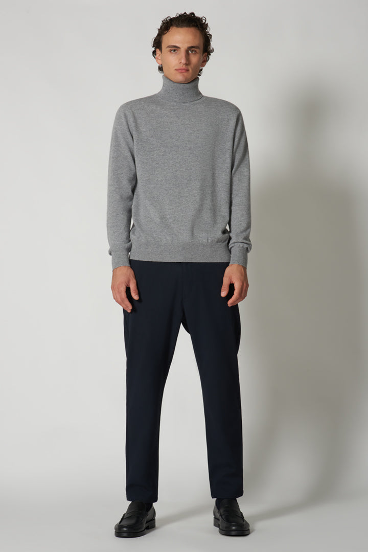 Dolcevita in Puro Cashmere Silver