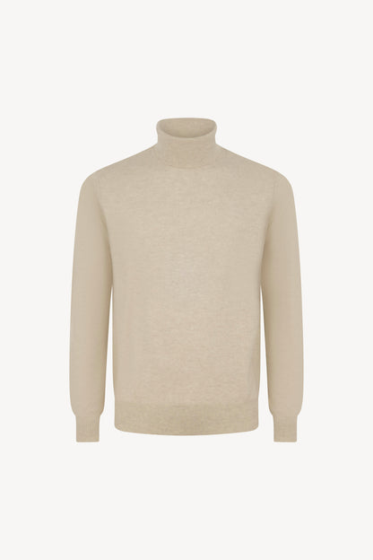 Pure Cashmere Turtleneck Sweater