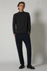Maglia a Lupetto in Puro Cashmere Almost Black